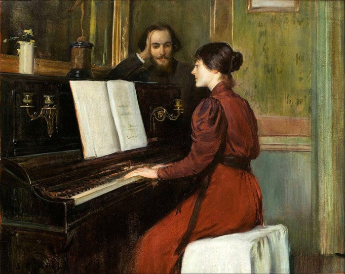 Rusiñol, Una Romanza, 1894
