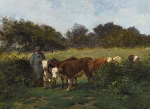 Felix de Vuillefroy, troupeau de vaches